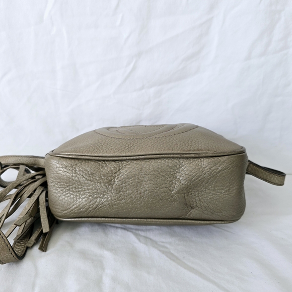 Gucci Tan Leather Crossbody Bag - Picture 8 of 10